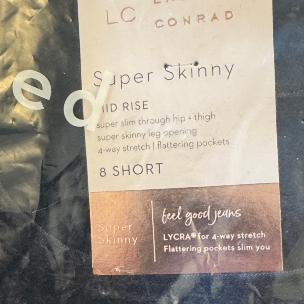 LC Lauren Conrad Super Skinny Jeans in Black